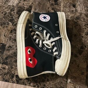 Converse Comme Des Garçons Black Play